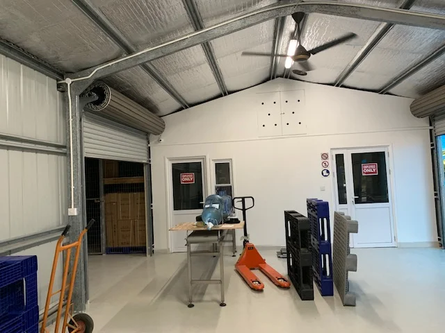 Inside the new factory